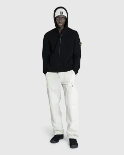 Stone Island Full-Zip Hooded Cardigan- Sweats