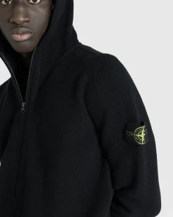 Stone Island Full-Zip Hooded Cardigan- Sweats