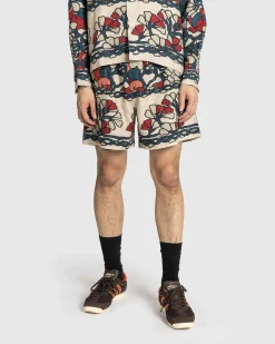 Bode Garden Lattice Shorts Ecru/Multi- Shorts