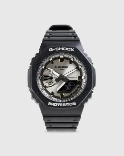 Casio G-Shock GA-2100SB-1AER Classic Silver Face- Watches