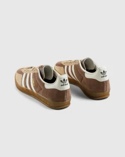 adidas Gazelle Indoor Magic Beige/White/Earth Strata- Sneakers