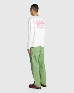 Sant Ambroeus Gelateria Long-Sleeve Light Pink- Tops