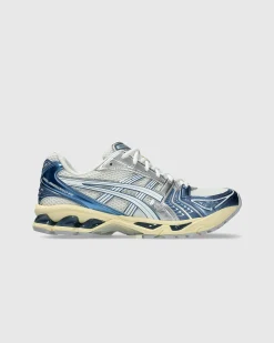 ASICS GEL-KAYANO 14 Cream/Denim Blue- Sneakers