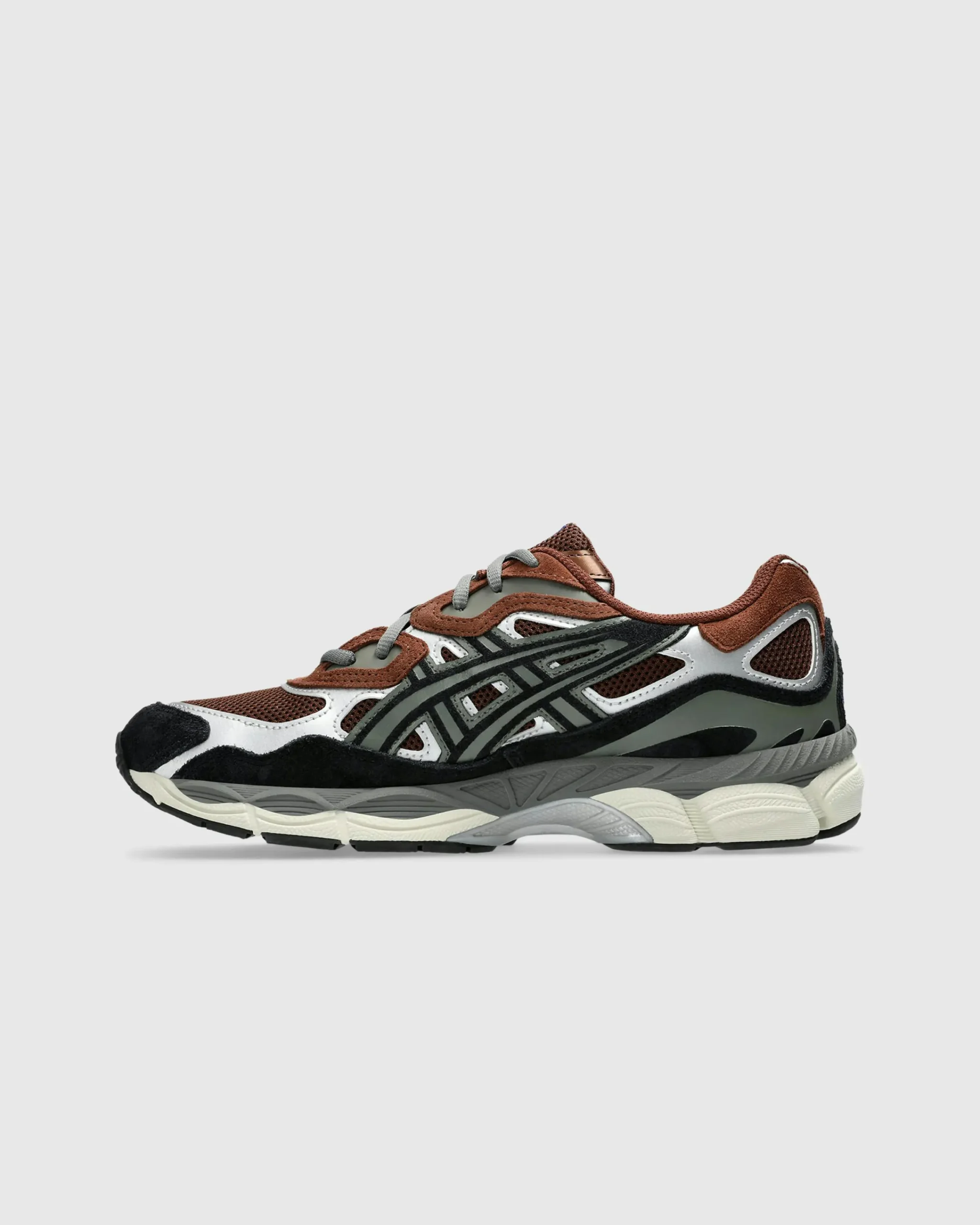 ASICS GEL-NYC Reddish Brown/Black- Sneakers