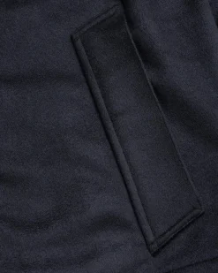 Meta Campania Collective George Cropped Cashmere Blouson Midnight Blue- Sweats