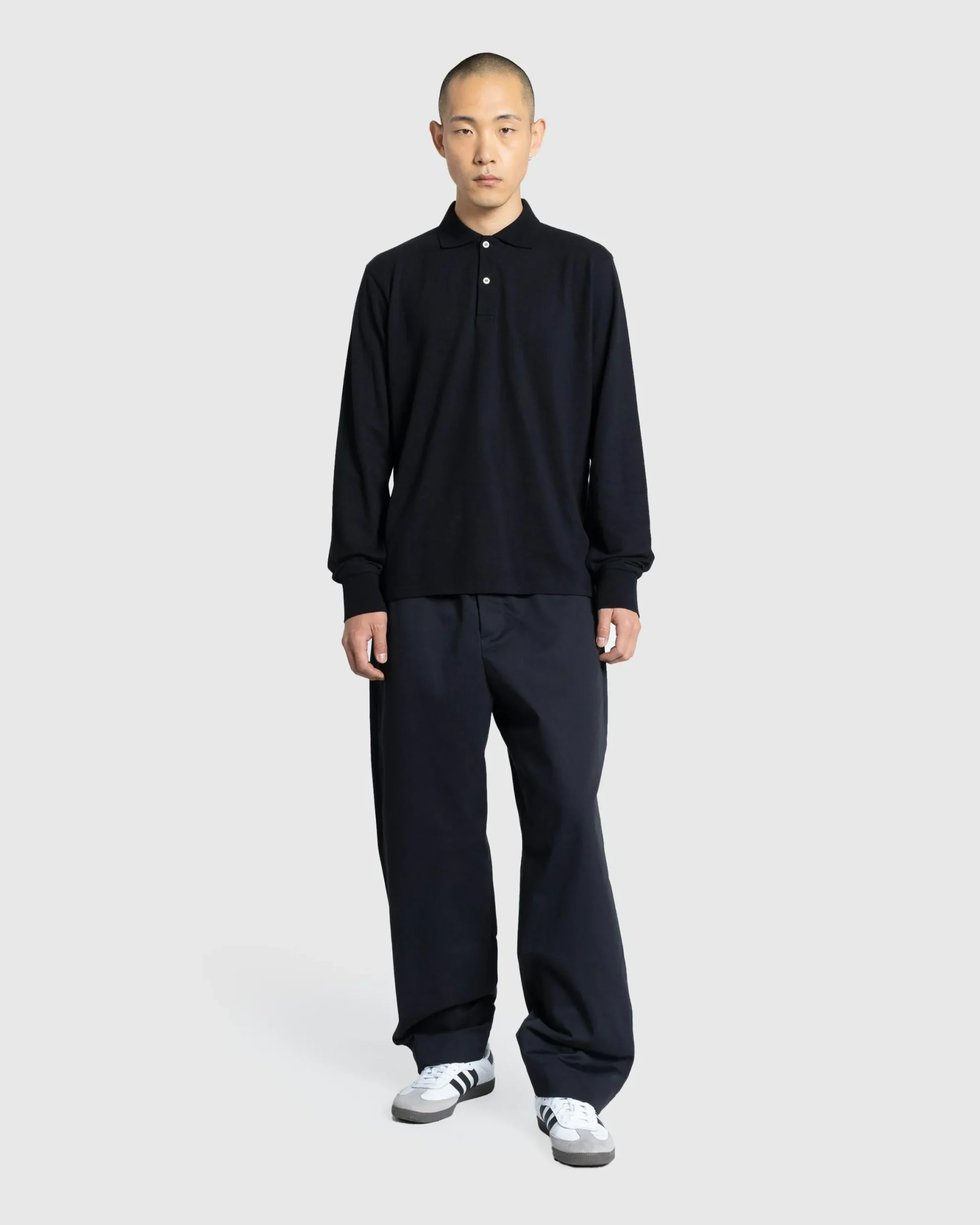 Meta Campania Collective Gilles Straight Tropical Wool Twill Leg Formal Trousers- Pants