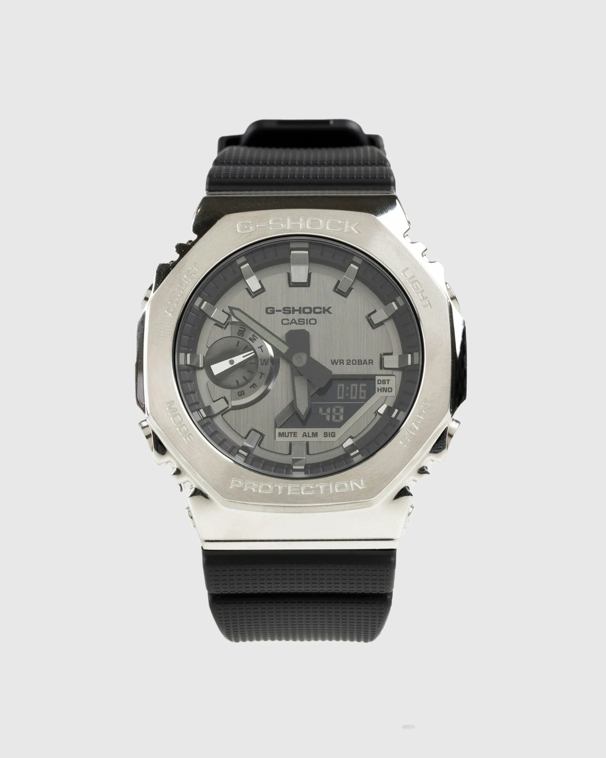 Casio G-Shock GM-2100-1AER /Silver- Watches