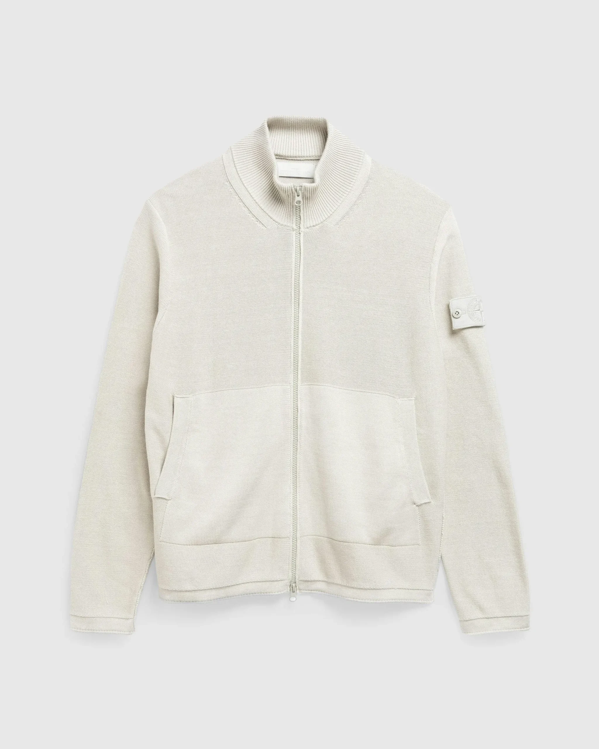 Stone Island Half-Zip Cardigan- Knitwear