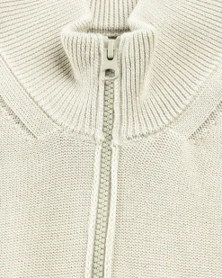Stone Island Half-Zip Cardigan- Knitwear