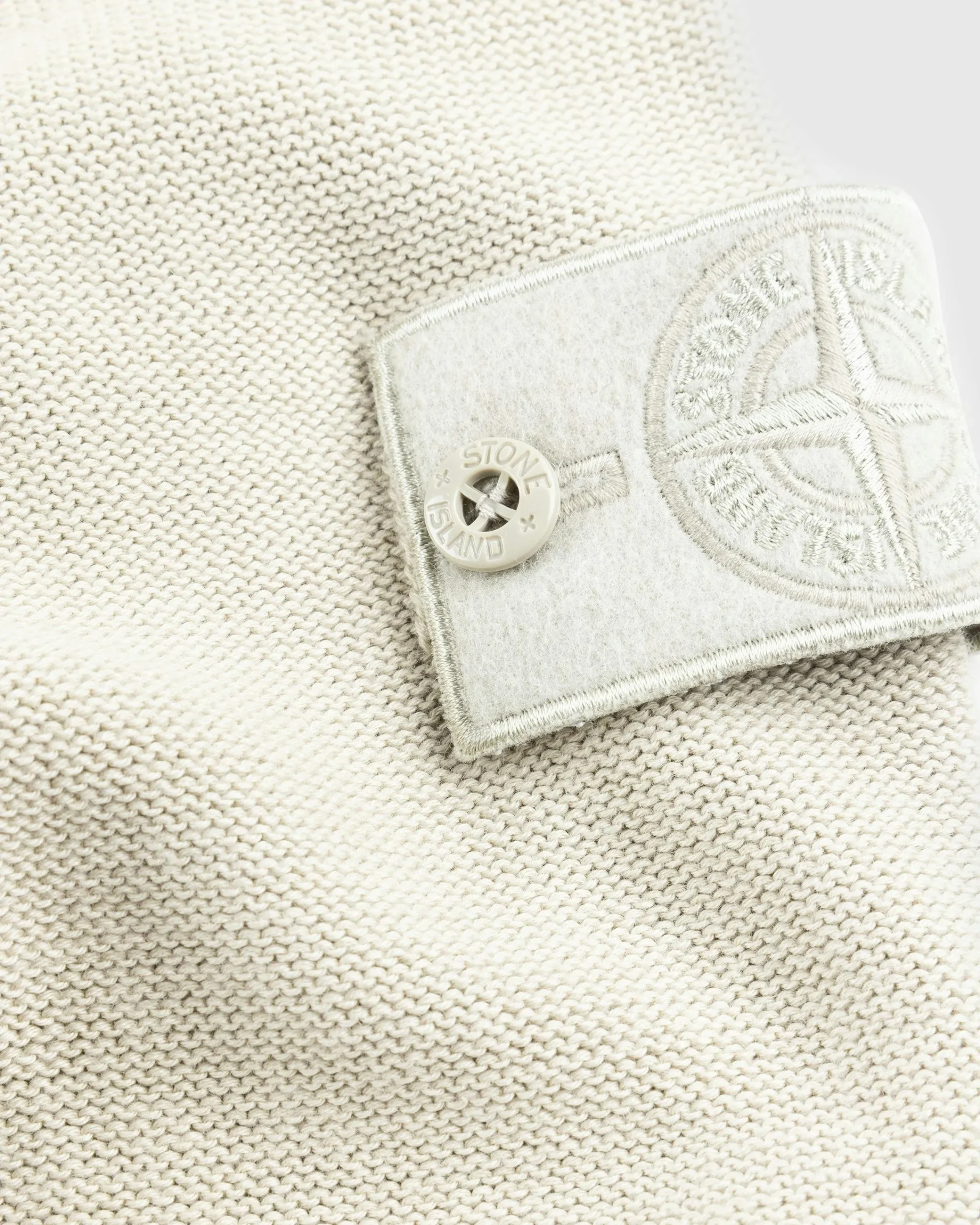 Stone Island Half-Zip Cardigan- Knitwear