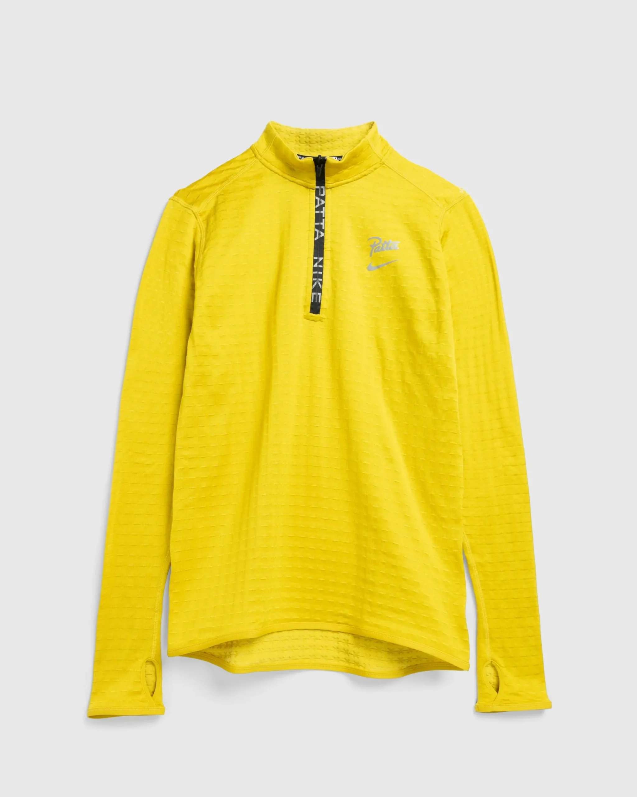 Nike Half-Zip Long-Sleeve Top Saffron Quartz- Tops