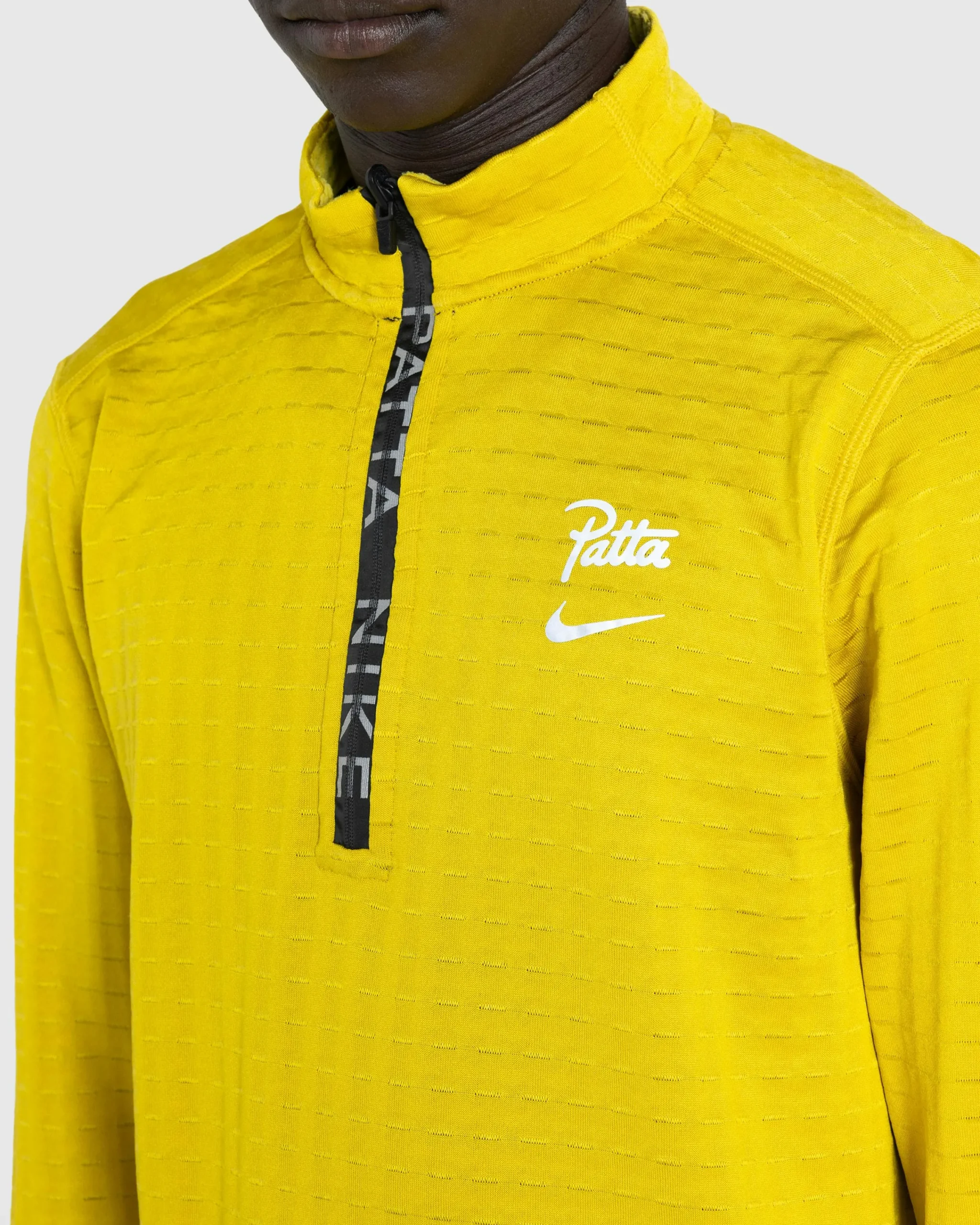 Nike Half-Zip Long-Sleeve Top Saffron Quartz- Tops
