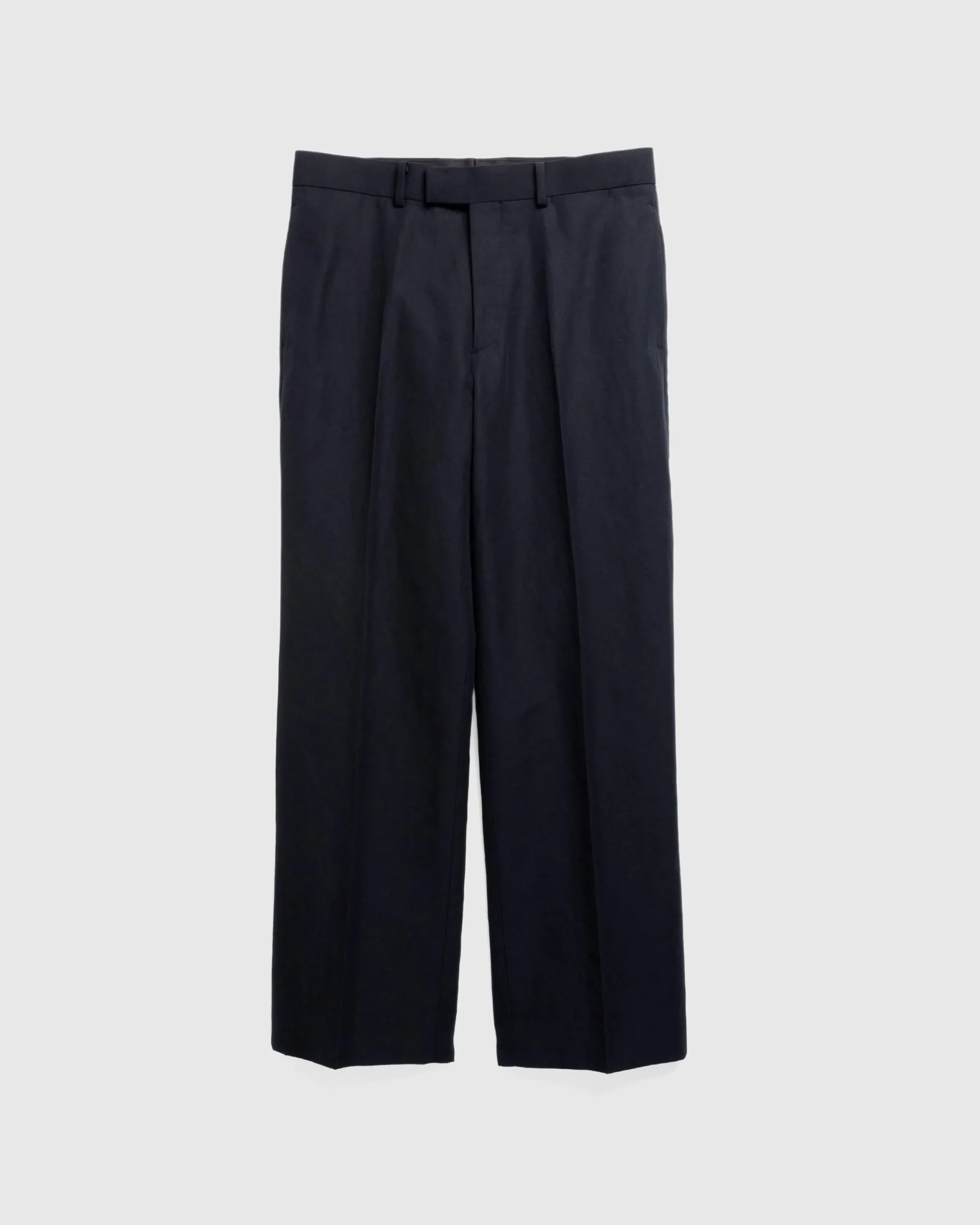 Auralee Hard Twist Finx Linen Chino Slacks- Pants