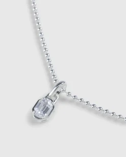 Hatton Labs Hatton Pendant Sterling Silver/White- Jewelry