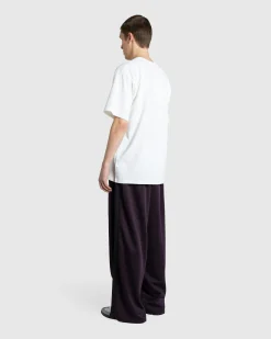 Needles H.D. Track Pant Poly Smooth Dark Purple- Pants