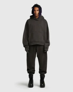 Entire Studios Heavy Hood Washed Black- Sweats
