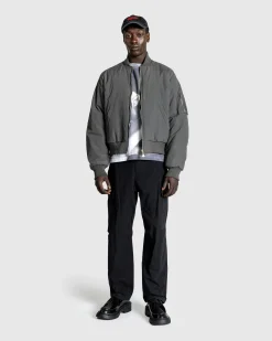 Carne Bollente Hidden Pleasures Bomber Jacket Gray- Outerwear