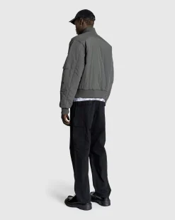 Carne Bollente Hidden Pleasures Bomber Jacket Gray- Outerwear