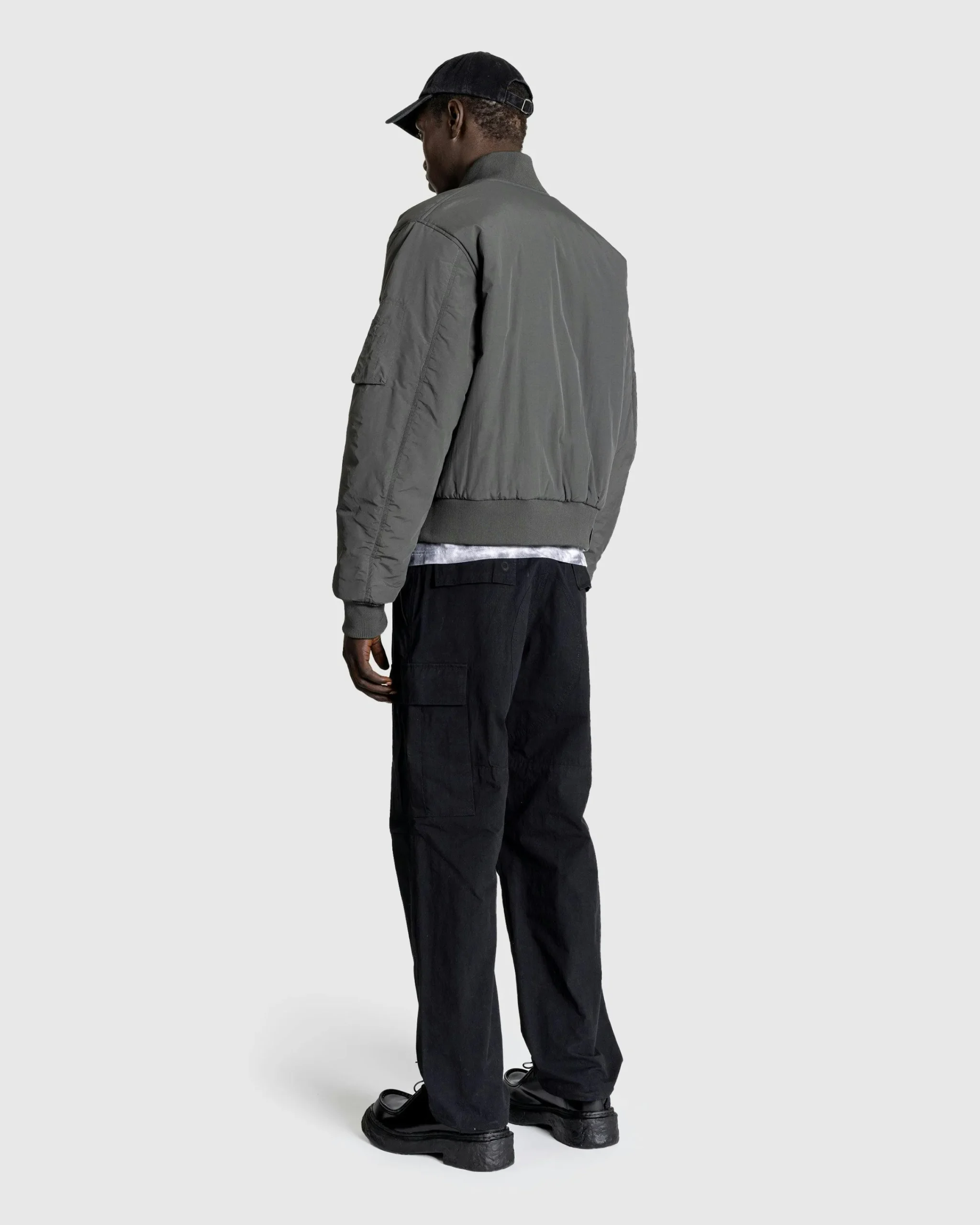 Carne Bollente Hidden Pleasures Bomber Jacket Gray- Outerwear