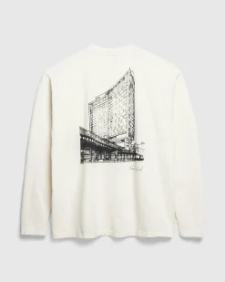 The Standard High Line Long-Sleeve Off-White- Tops