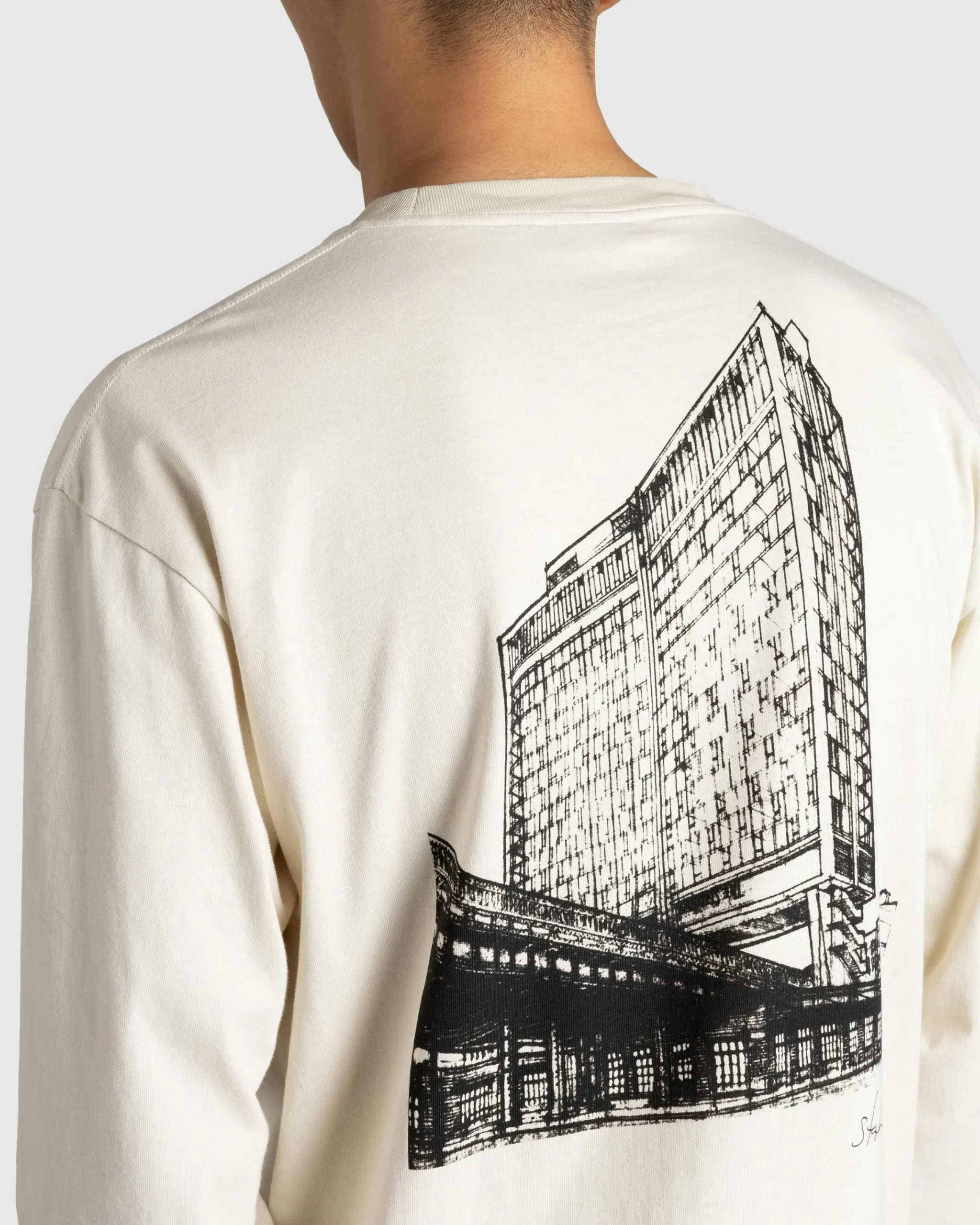 The Standard High Line Long-Sleeve Off-White- Tops