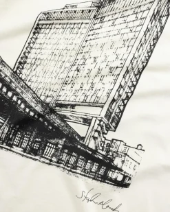 The Standard High Line Long-Sleeve Off-White- Tops