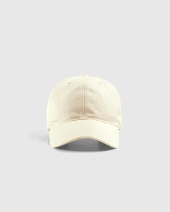 Highsnobiety HIGHArt Canvas Ball Cap Off-White- Hats