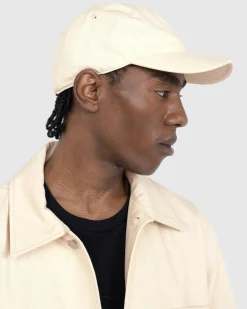 Highsnobiety HIGHArt Canvas Ball Cap Off-White- Hats