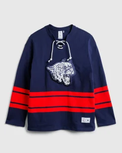 Puma Hockey Jersey Navy/Red- Tops
