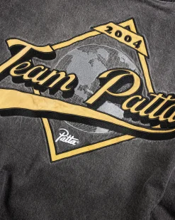Patta Homerun Denim Varsity Jacket- Outerwear