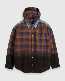Acne Studios Hooded Button-Up Shirt- Shirts