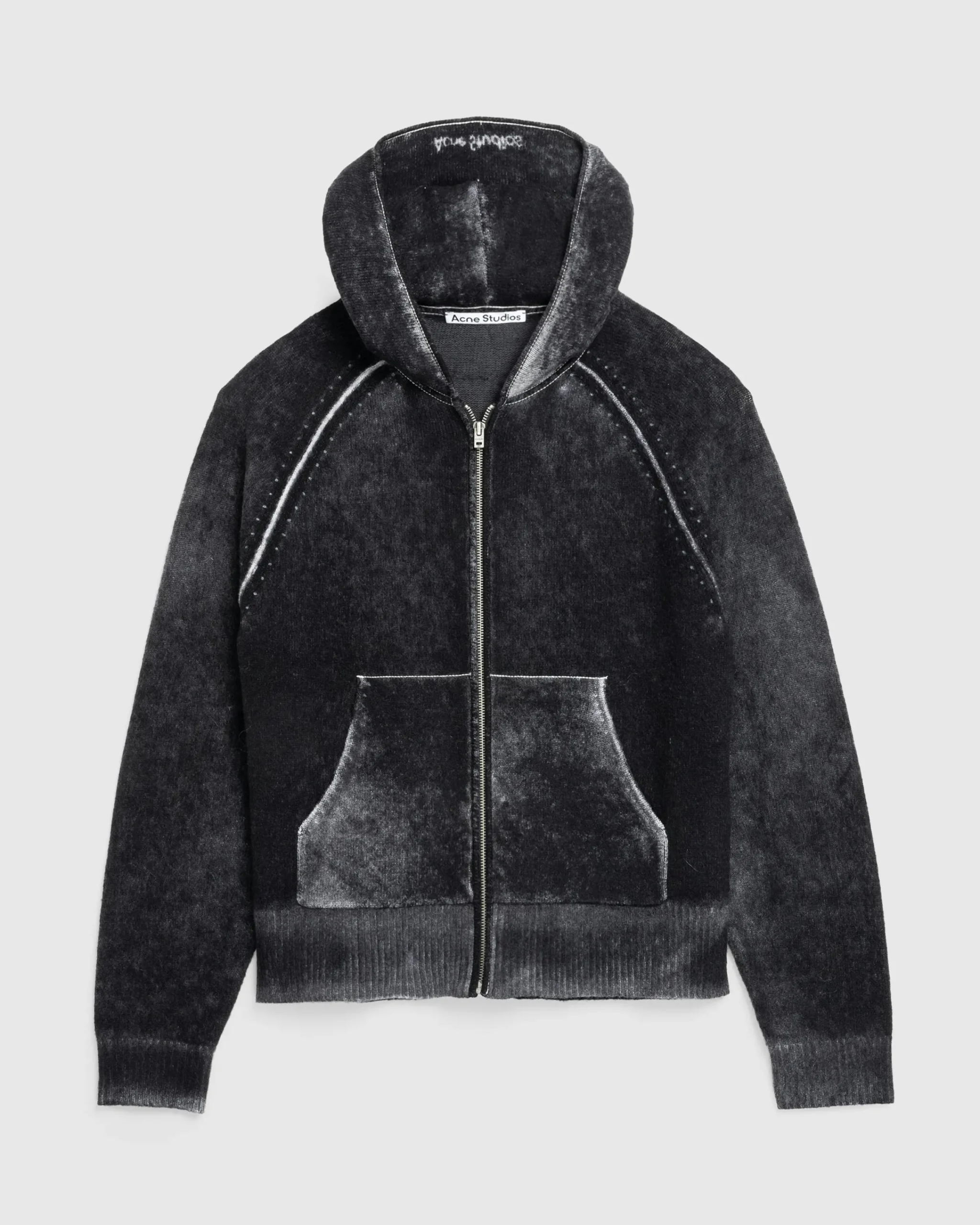 Acne Studios Hooded Zipper Sweater- Sweats