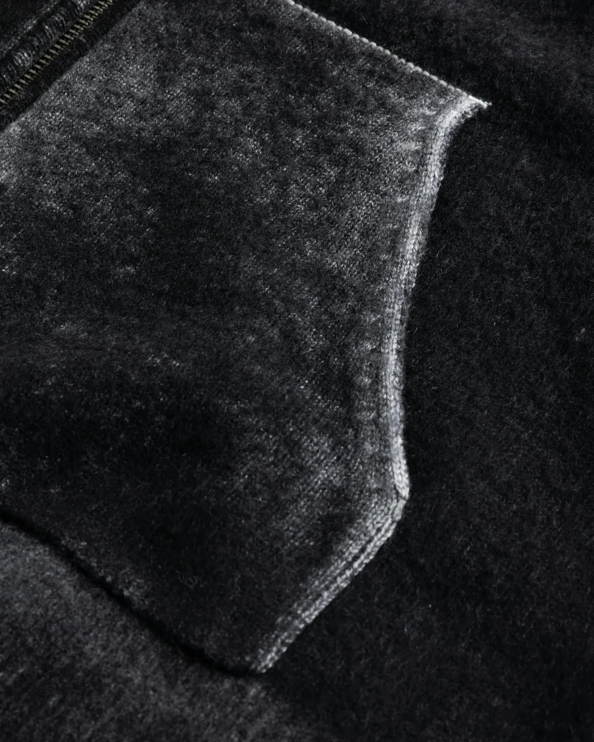 Acne Studios Hooded Zipper Sweater- Sweats