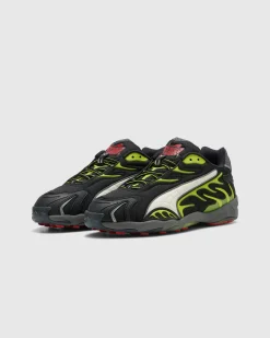 Puma Inhale Distressed Black-Warm White-Lime Pow- Sneakers