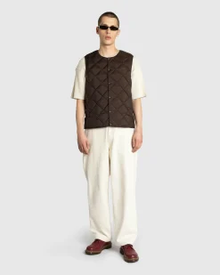 Gramicci Inner Down Vest Dark Brown- Outerwear