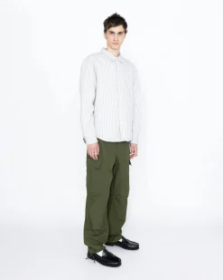 Highsnobiety HS05 Insulated Shirt Jacket Striped- Shirts