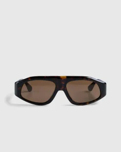 Port Tanger Irfan Myrrh Acetate/Tobacco Lens- Sunglasses