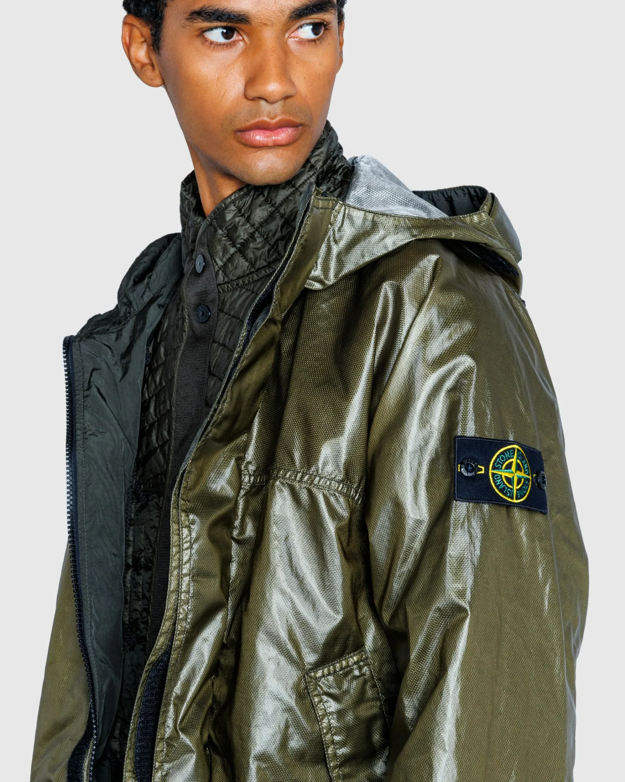 Stone Island Jacket With Gilet- Outerwear