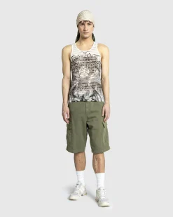Jean Paul Gaultier Jersey Tank Top Printed Diablo- Tops