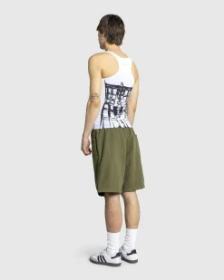 Jean Paul Gaultier Jersey Top Printed Cage Trompe L'Œil- Tops