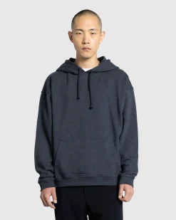 Meta Campania Collective Joseph Jersey Cotton Hoodie Dark Chocolate Melange- Sweats