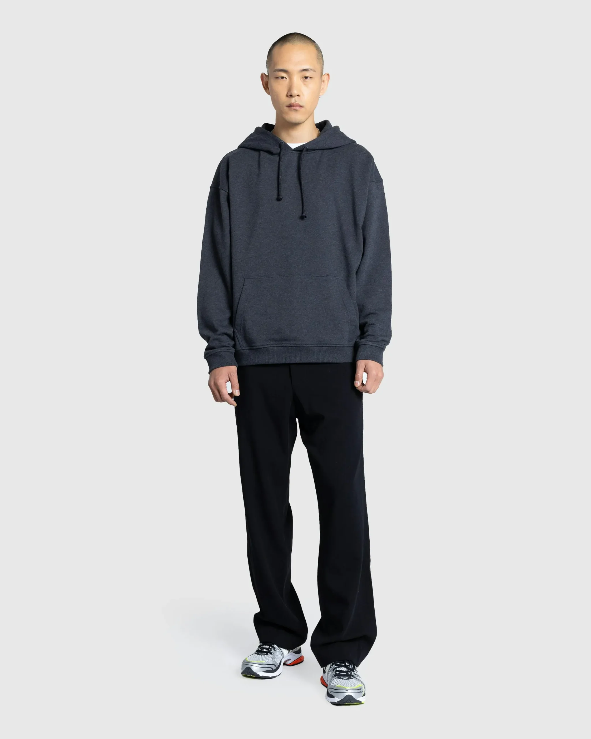 Meta Campania Collective Joseph Jersey Cotton Hoodie Dark Chocolate Melange- Sweats