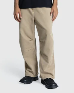Carhartt WIP Judd Pant Leather/Stone Dyed- Pants