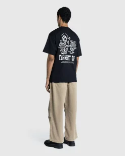 Carhartt WIP Judd Pant Leather/Stone Dyed- Pants