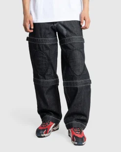 Puma Knee Pad Pants Black/Denim- Pants