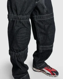 Puma Knee Pad Pants Black/Denim- Pants