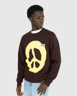 Highsnobiety Knit Crewneck Brown- Knitwear
