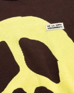 Highsnobiety Knit Crewneck Brown- Knitwear