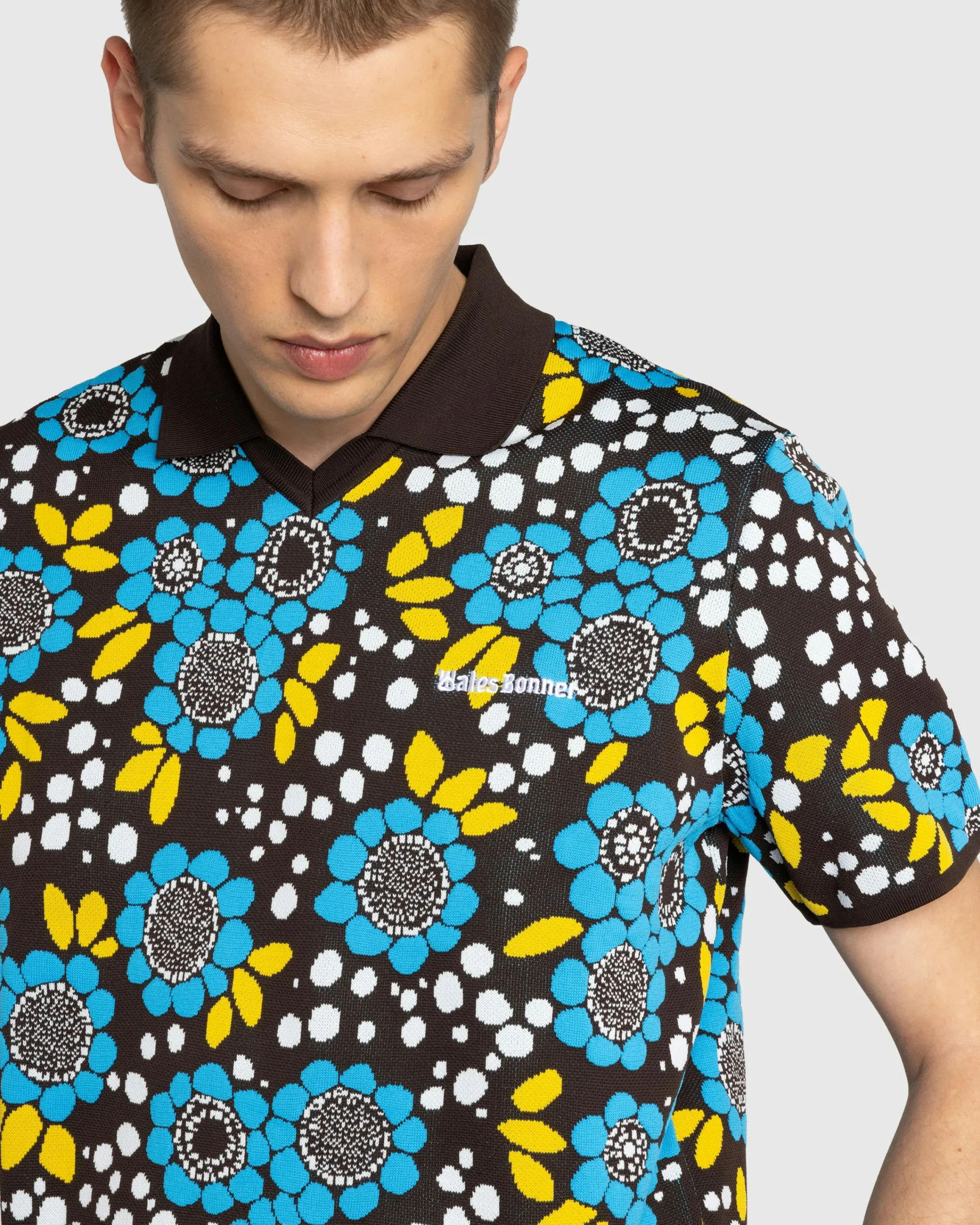 adidas Knit Polo Multi- Tops