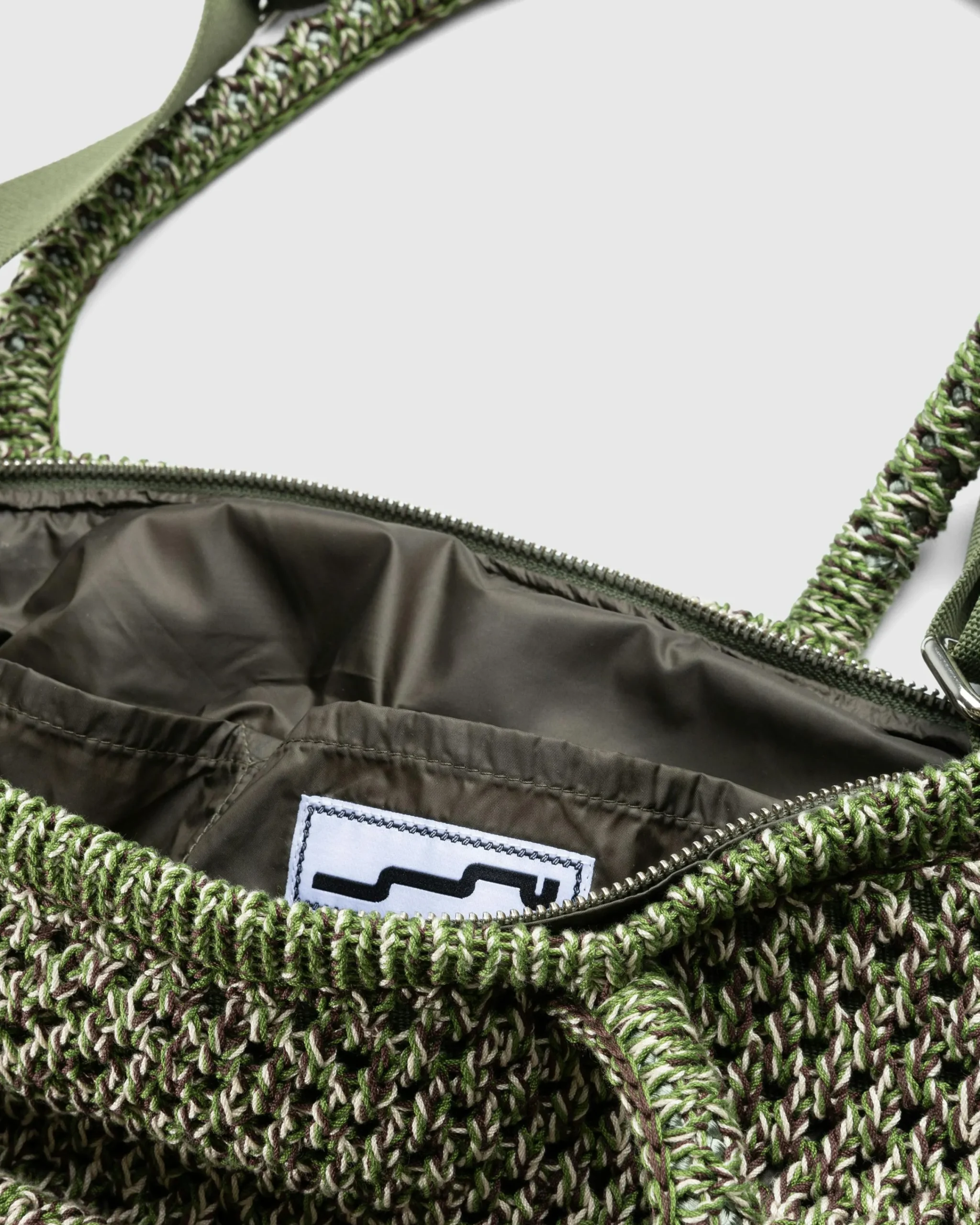 SSU Knitted Mesh Work Tote Classic Camo- Bags